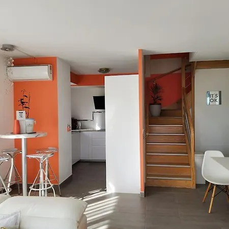 Arceaux Montpellier Splendide Roof Top Duplex Climatise *