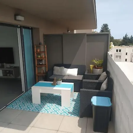Arceaux Montpellier Splendide Roof Top Duplex Climatise